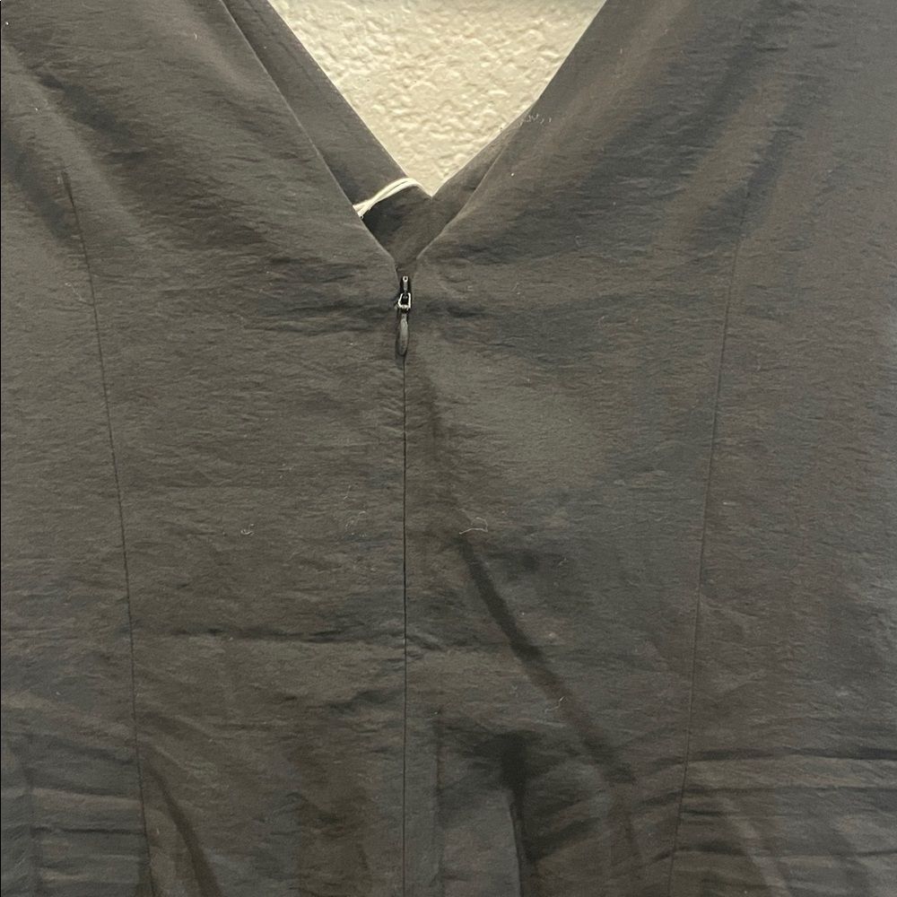 NEW Cos Black Ruffled Jumpsuit Size 6 - Picture 11 of 14